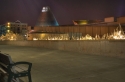 museum of glass, night, tacoma