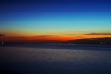 day island, sunset, december