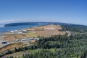 chambers bay, us open, aerial, drone, university place, puget sound, narrows bridge