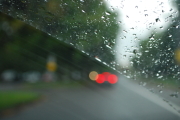 October rain on the Hyundai