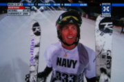 Xavier Bertoni after his final run
