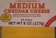 Sliced Medium Cheddar Cheese