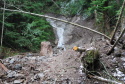 Mudslide near Greenwater
