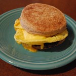 sausage breakfast sandwich